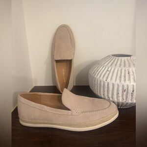 Marc Fisher Women’s Suede Cream Loafers